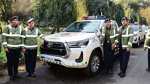 An all-women SSF team.