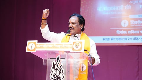 Ambadas Danve, the leader of the opposition in the Maharashtra legislative council, alleged that the ruling Mahayuti was eager to break the MVA.