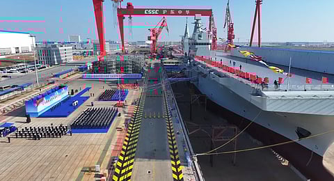 China's Type 076 amphibious assault ship.
