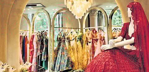 Shasha Gaba's latest collection, ‘Pret-A-Fleur,’ is a fairytale brought to life. It interlaces the blooming beauties of nature with the artistry of fashion.