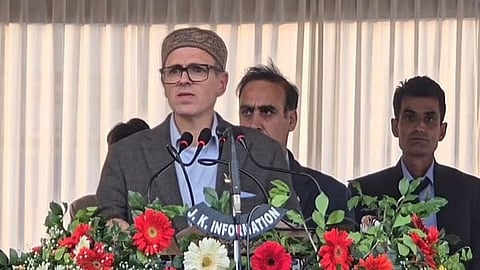 Jammu and Kashmir Chief Minister Omar Abdullah.