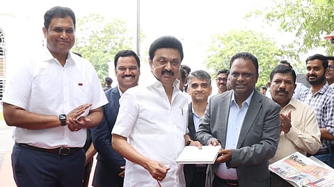 CM Stalin flagged off test drive of Mahindra XEV 9E and BE 6 electric vehicles
