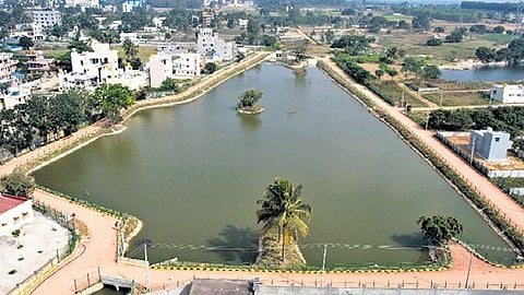 Kadusonnapanahalli lake gets facelift
