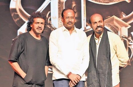 Upendra, Ramesh Reddy and Raj B Shetty