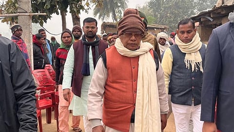 Union Minister and Hindustani Awam Morcha (HAM) founder Jitan Ram Manjhi.