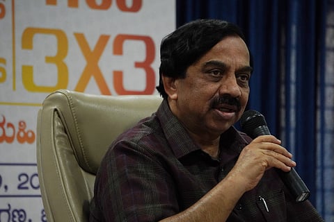 President of the Karnataka Olympic Association (KOA) and MLC K Govindaraj, in an interaction with TNIE, discussed the participation by under-14 athletes -- almost half of the approximately 5,000 were girls -- this year, the possible pitfalls, and the road ahead for sports in Karnataka.