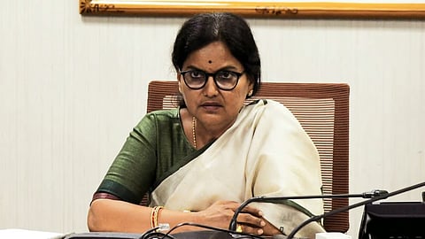 Telangana Chief Secretary Santhi Kumari