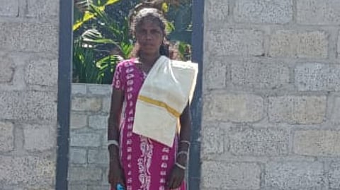 Deceased Sarojini, alias Neeli, of Uchakulam tribal village.