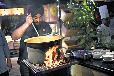 Chef Sidakpreet Singh Kalra showcased the true essence of Punjabi cuisine