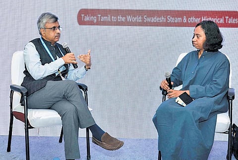 AR Venkatachalapathy at International Book Fair 2025 at CTC