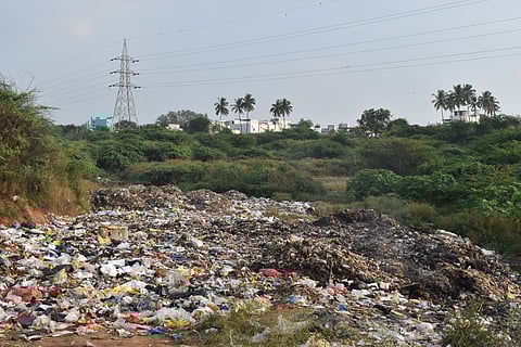 The conservationists who work for the development of the Chinnavedampatti Lake have alleged that the water canal which brings water to the lake is being polluted by the Panneermadai Panchayat by dumping excessive waste.