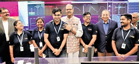 Dy CM KV Singh Deo with team TPCODL