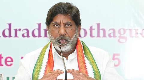 Deputy Chief Minister Mallu Bhatti Vikramarka.