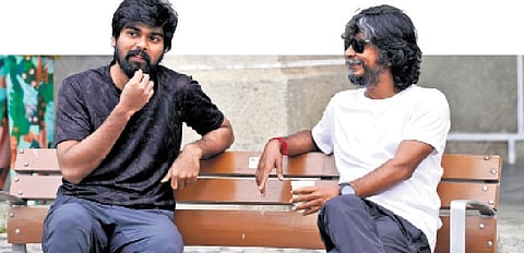 Director Vishnu Varadhan and actor Akash Murali