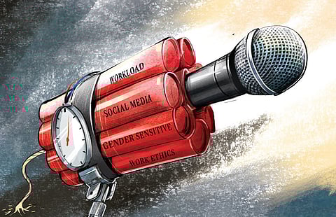 In the day and age of social media, anything can be recorded and, once shared, can go viral. Watch out for that. Say what you must, but say it with purpose and curated caution.