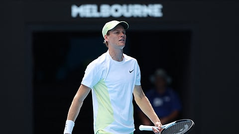 Representational image of Jannik Sinner