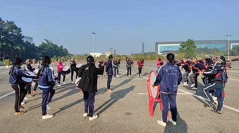 Among three schools chosen nationwide to perform on the rostrum at Kartavya Path, this Jharkhand school earned its place alongside schools from Tripura and Sikkim.