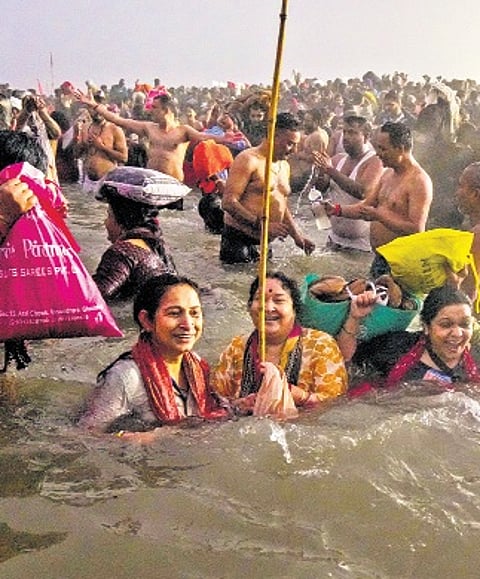 Image of Mahakumbh used for representational purposes only