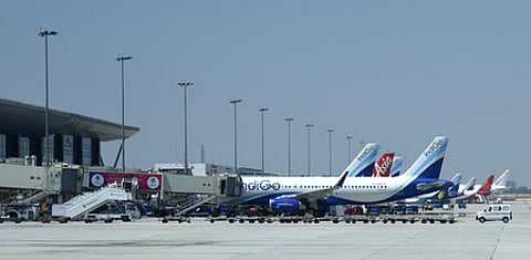 A view of Kempegowda International Airport.