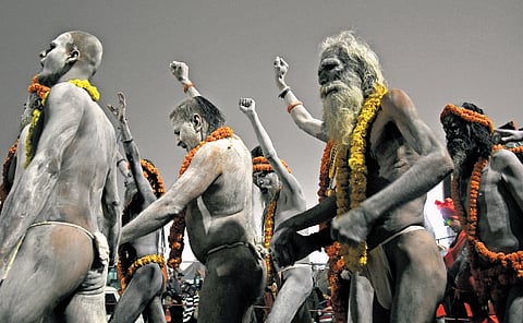 Spiritual fervour and devotion at maha kumbh mela 2025 captured in prayagraj