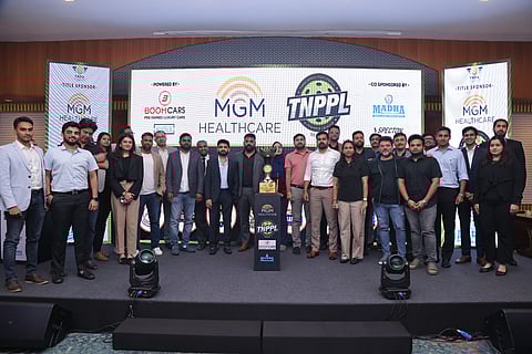 Owners of the 16 franchises that will take part in the inaugural edition of TNPPL