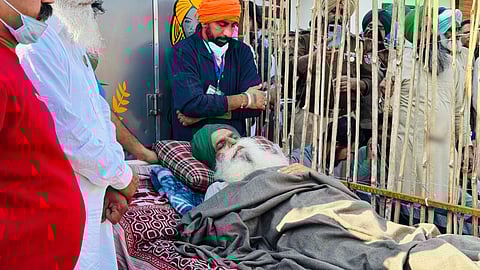 Farmer leader Jagjit Singh Dallewal.