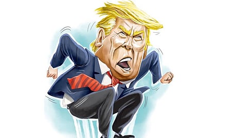 US President Donald Trump