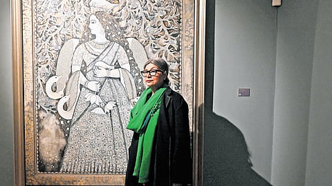 Artist Jayasri Burman