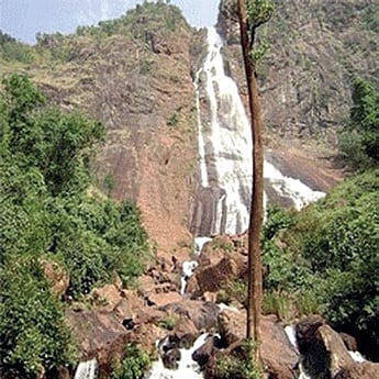 Khandadhar water falls in Sundargarh district