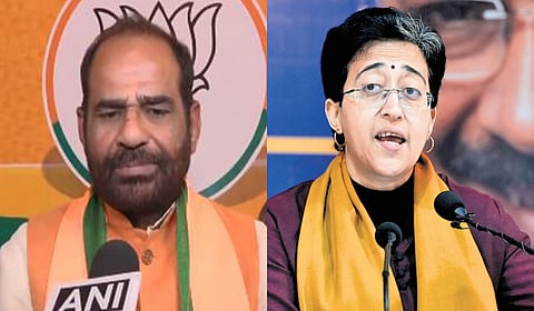 BJP's Ramesh Bidhuri and Delhi CM Atishi