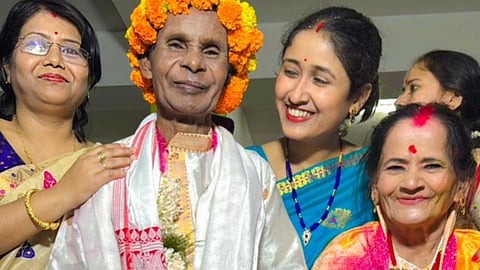 Padmeswar Goala and Jayaprabha Bora (Photo | Special arrangement)