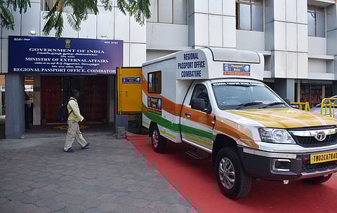The van service aims to provide passport services on the doorstep of those applicants who reside in rural areas and for last-mile delivery of citizen centric services.