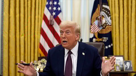 US President Donald Trump.