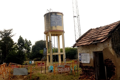 Overhead tank in Vengaivayal