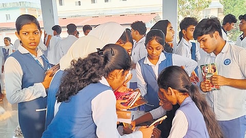 NSS volunteers of GVHSS Meppayur