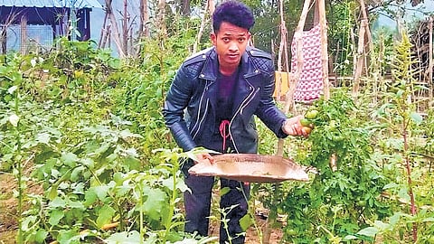 Ravindra has been cultivating four acres of land, including 20 cents under the Any Time Money (ATM) model, using natural farming methods for the past three years.