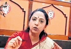 Karnataka State Commissioner for Women Nagalakshmi Chowdhary