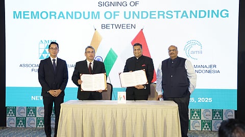 AMFI signs MoU with Indonesia's AMII to strengthen bilateral financial cooperation