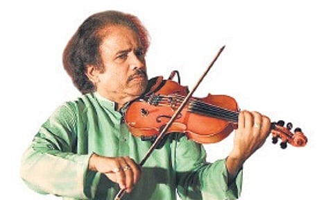 Violinist L Subramaniam