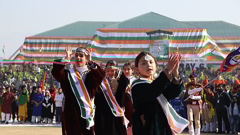 Cultural perfomanaces during Republic Day celebrations in Jammu &Kashmir