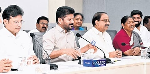 Chief Minister A Revanth Reddy described the state’s success in securing investments worth Rs 1.8 lakh crore.