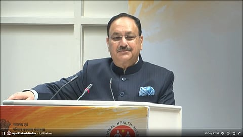Union Health Minister JP Nadda