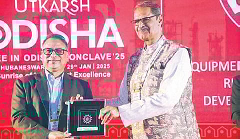 Deputy chief minister Kanak Vardhan Singh Deo during the Utkarsh Odisha session