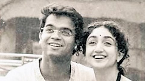 A still from the music video