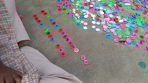 Arasamangalam Government High School students immerse themselves in classic games, blending fun with learning