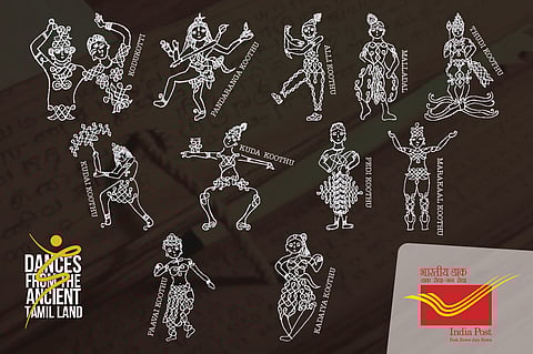 Postcards made by historian Meenakshi Devraj