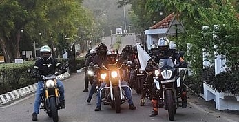 TRIP members on their inaugural ride from Technopark phase