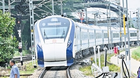 Electrification has been completed in 96.5% of the rail network in Karnataka which includes parts of South Western Railway, South Central Railway, Southern Railway and Central Railway.