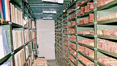 Rare books and manuscripts housed at the Oriental Research Institute in Mysuru