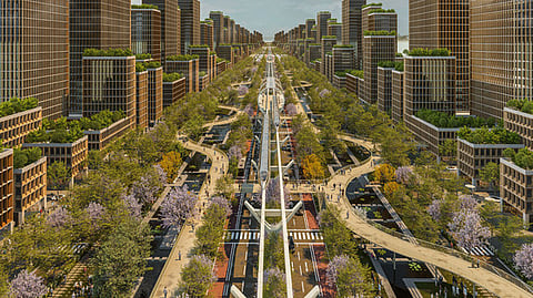 Proposed site images for KWIN City planned on 5,800 acres between Dabaspet and Doddaballapur